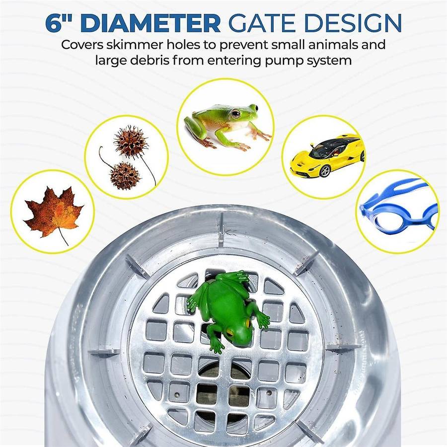 Skimmer Basket Small Stainless Steel Filter Basket Strainer Basket Swimming Pool Skimmer for Ingroun