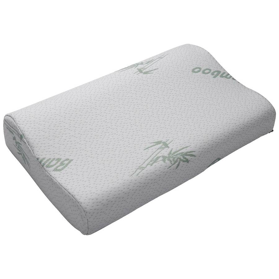 Slow Bamboo Fiber Pillow Memory Foam Pillows Healthy Breathable Pillow Orthopedic Neck Fatigue Reli