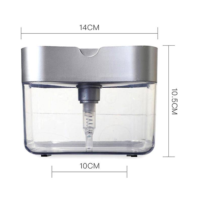Soap Dispenser Pump Manual Press Cleaning Liquid Dispenser Container Manual Press Organizer Kitchen