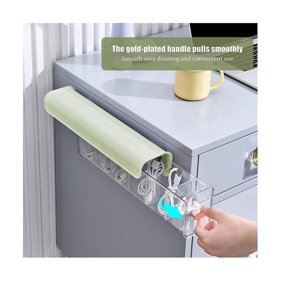 Socks Underwear Wall-mounted Drawer Organizer, Non-punched Multifunctional Transparent Storage Box