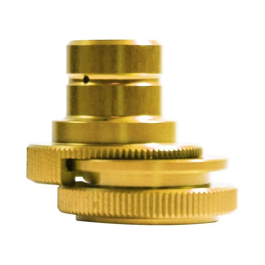 Soda Cylinder Stream Thread Converts Adapter Match Cube Tank Female DUO/ART/ to Male Tr21-4 Gold