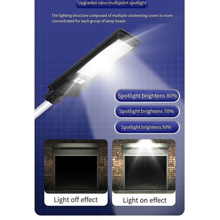 Solar Led Street Light Waterproof Outdoor Solar Human Body Sensing Integrated Lamp,for Courtyard Ou