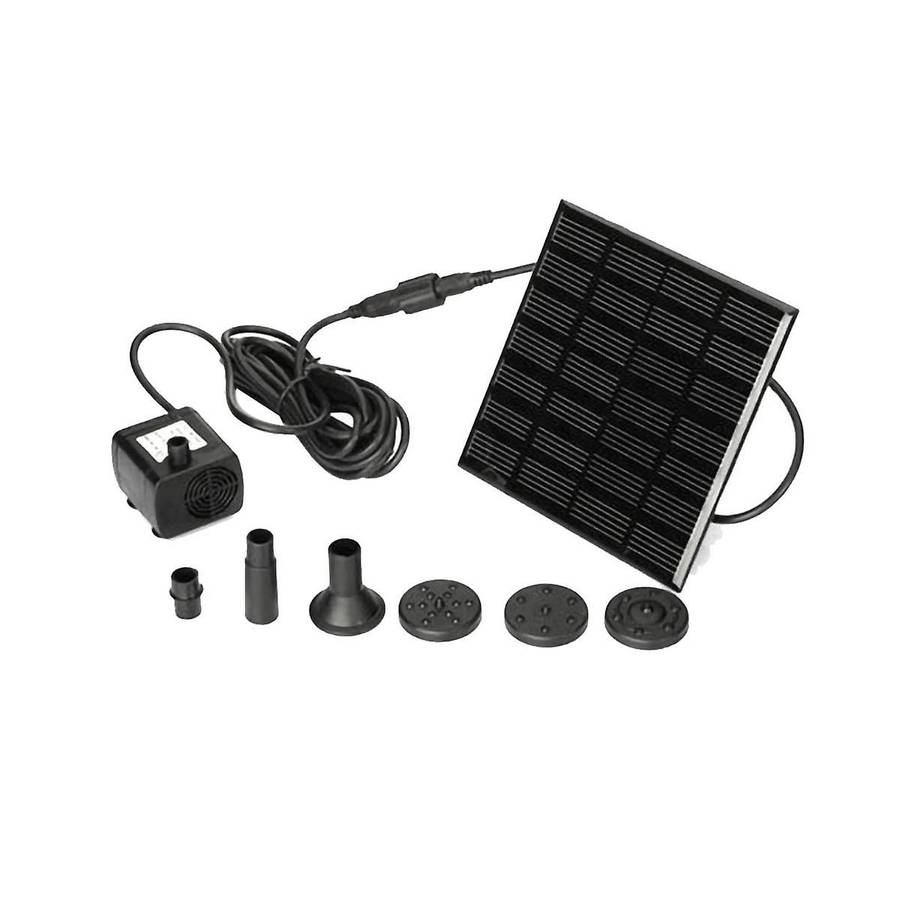 Solar Water Pump Solar Panel Fountain Pump Pool Pond Garden Water Sprinkler Sprayer for Bird Bath P