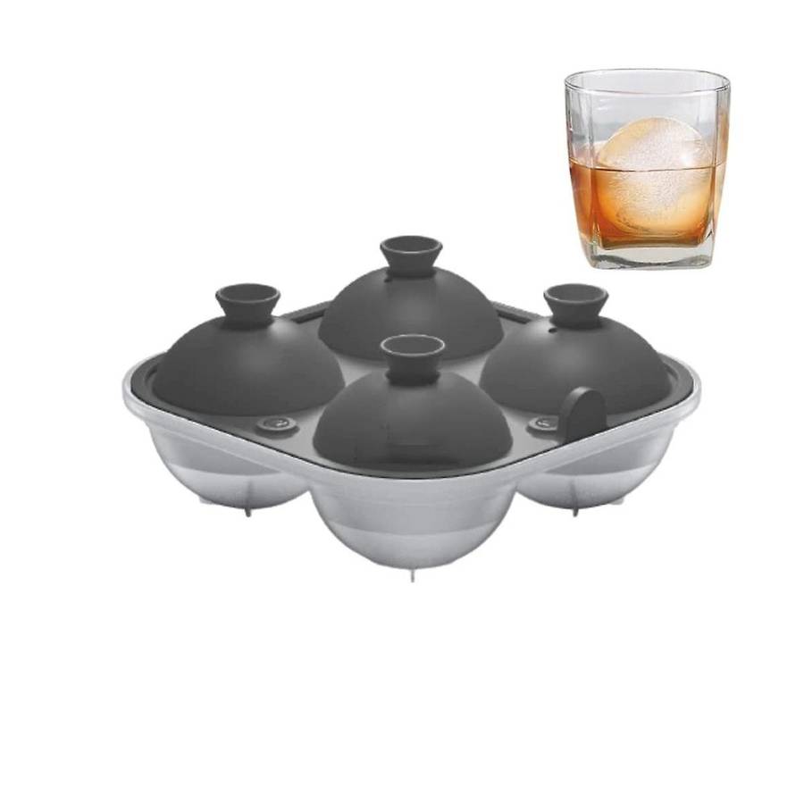 Spherical Ice Easy to Fill Round Silicone Ice Tray, Perfect Spherical Craft Ice Maker Suitable For