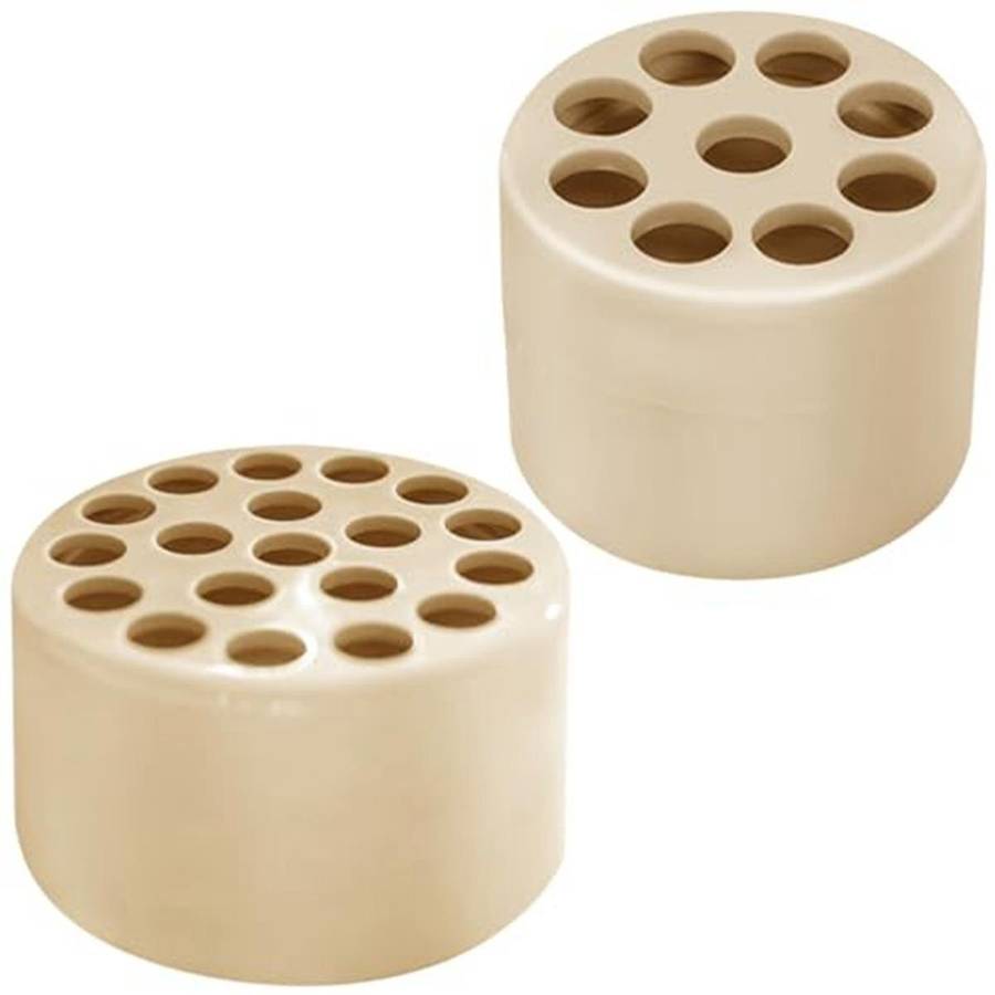 Spiral Stem Support Plastic Flower Insertion Tool Floral Design Spin Flower Tube 2 Pack