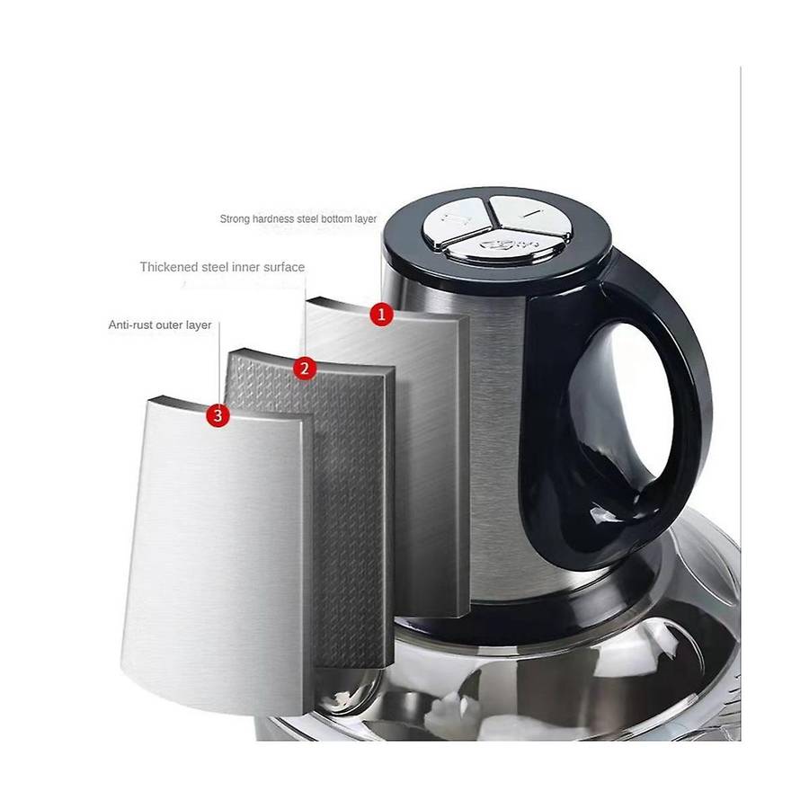 Stainless Steel 5l Electric Meat Grinder Multifunction Vegetable Fruit Food Processor Chopper Kitch