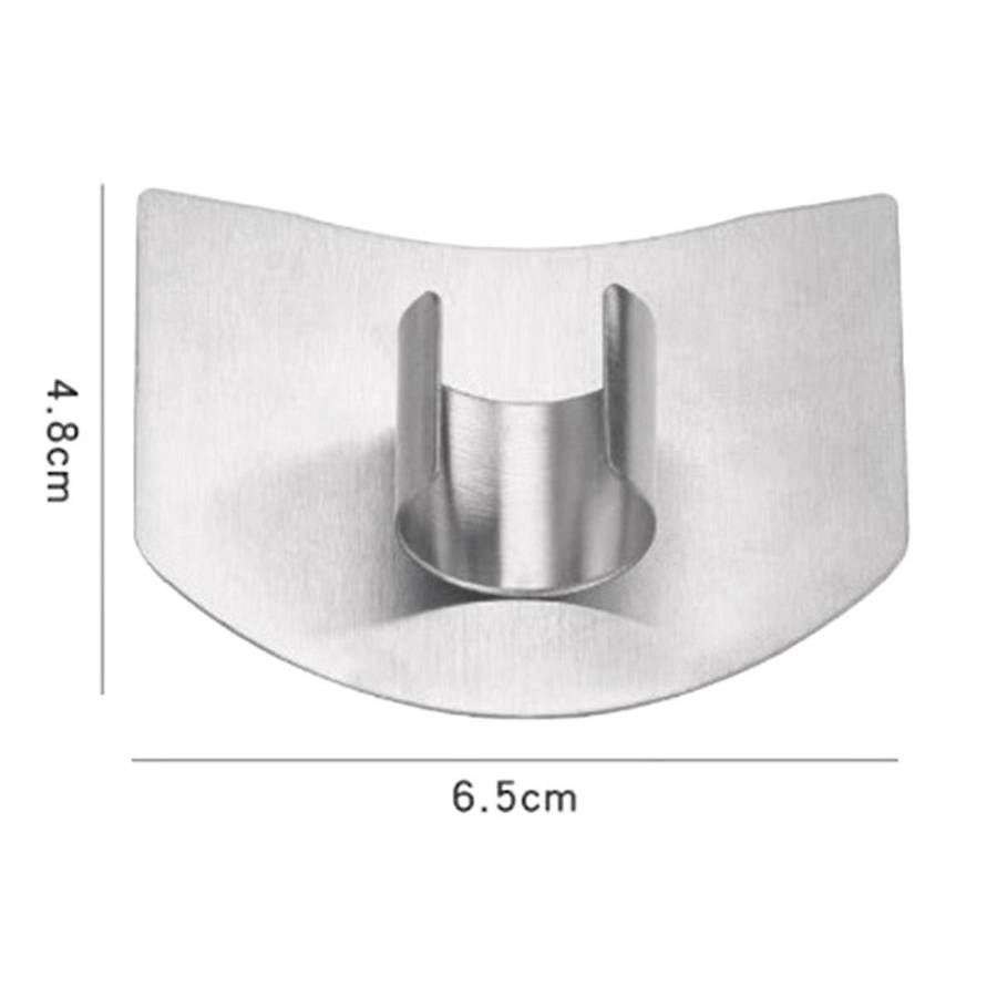 Stainless Steel Finger Hand Protector, Stainless Steel Finger Guard for Cutting Food, Finger Shield