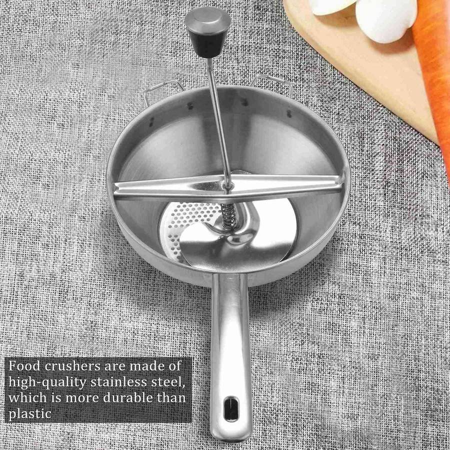 Stainless Steel Food Mill Great Compatible Making Puree Home Kitchen Tools