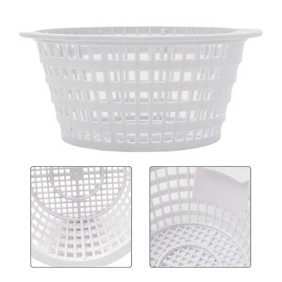 Standard Pool Filter Basket Pool Filter Pump Replacement Basket Skimmer Accessories without Handle B