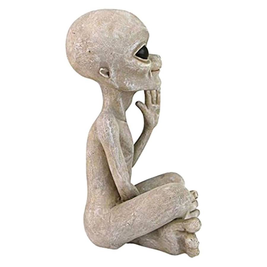 Statue Martians Garden Figurine Set for Home Indoor Outdoor Figurines Garden Ornaments Miniatures Ar
