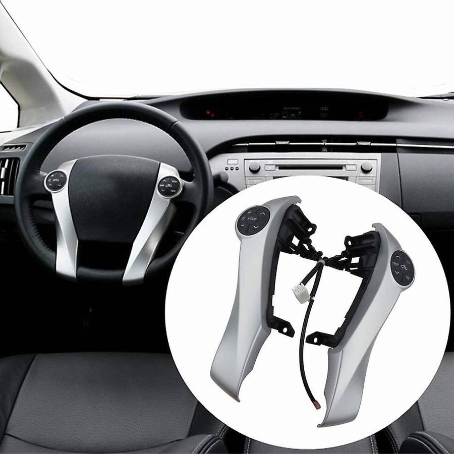 Steering Wheel Control Switch Radio Button Multifunction Audio Switch for Prius 2009-2015, Prius C 2
