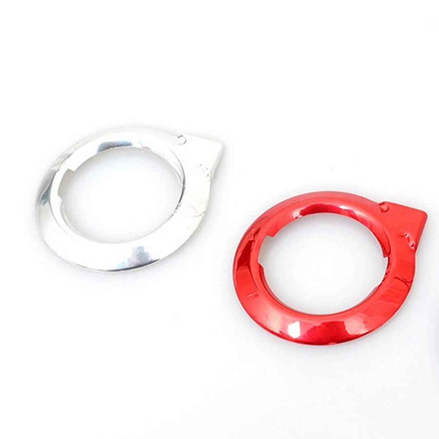 Steering Wheel Emblem Stickers Decal Fit for Silver Auto Interior Steering Wheel Decor Covers