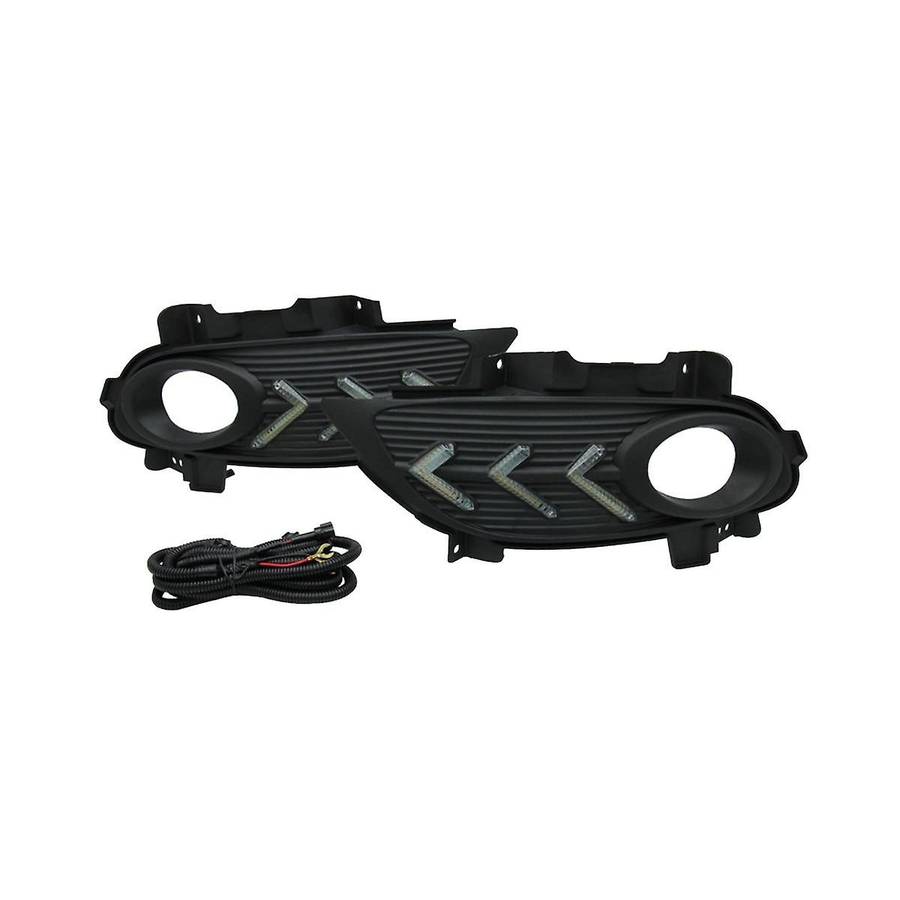 Streamer Turn Signal Daytime Running Lights Fog Lights for Dongfeng Scenery 580 16-18