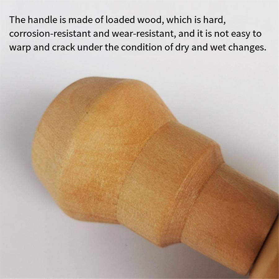 Suitable 58mm Coffee Machine Portafilter Brush,wooden Handle Coffee Powder Bowl Cleaning Brush