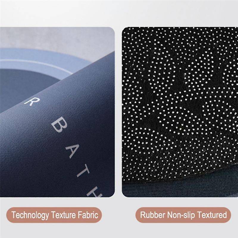 Super Absorbent Bath Mat, Bathroom Non-Slip Simple Kitchen Entrance Bathtub Side Rug Floor Mat