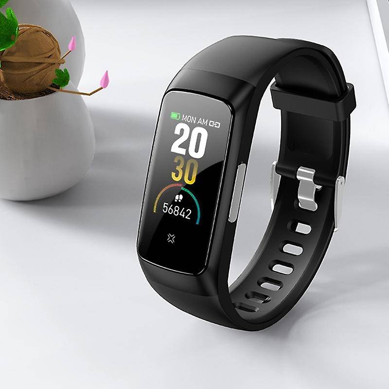 TM01 Smart Bracelet Thermometer Bracelet,Waterproof PPG+ ECG Blood Oxygen Blood Pressure Monitoring,