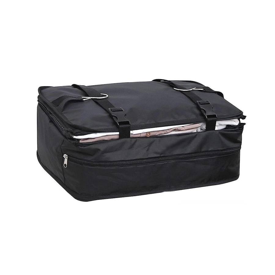 Travel Luggage Organizer Shelves Bag Suitcase Packing Square Collapsible Hanging Closet Storage Bag