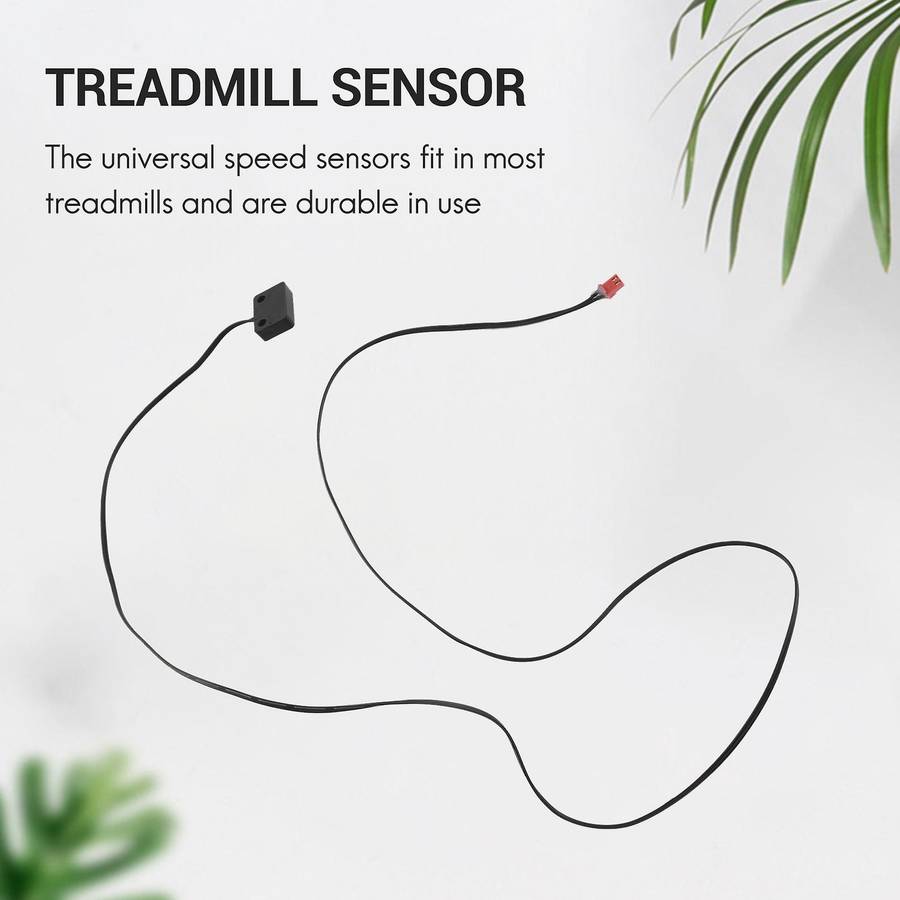 Treadmill Speed Sensor Cable 2 Pin Light Sensor Tachometer Magnetic Induction Speed Sensor for Trea