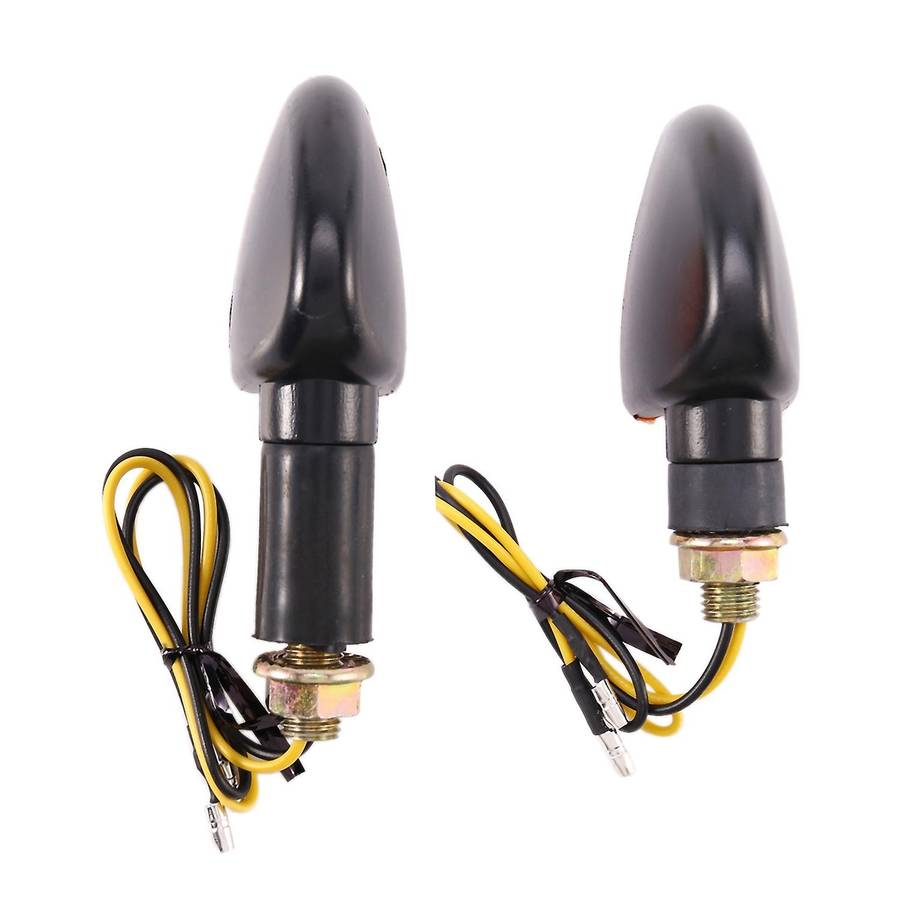 Universal 12V Motorcycle Turn Signal Indicator Light Compatible Honda Suzuki
