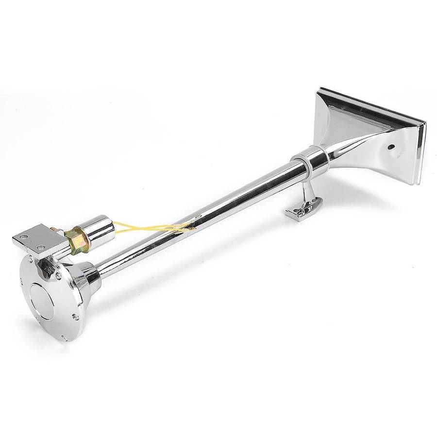 Universal 12V Single Long Tube Horn Train Car Truck Boat RV Trumpet 115 +/- 10Db 600mm for Car Truck