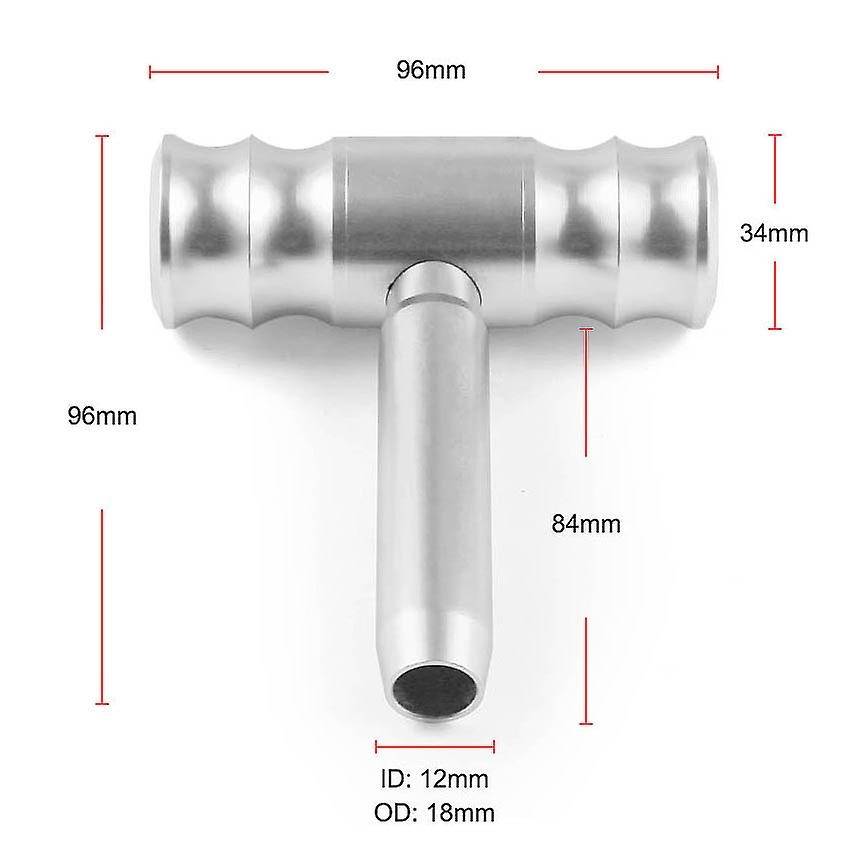 Universal Airplane Thrust Lever Style Aluminum Alloy Car Gear Stick Knob Shift Lever Knob Aircraft J