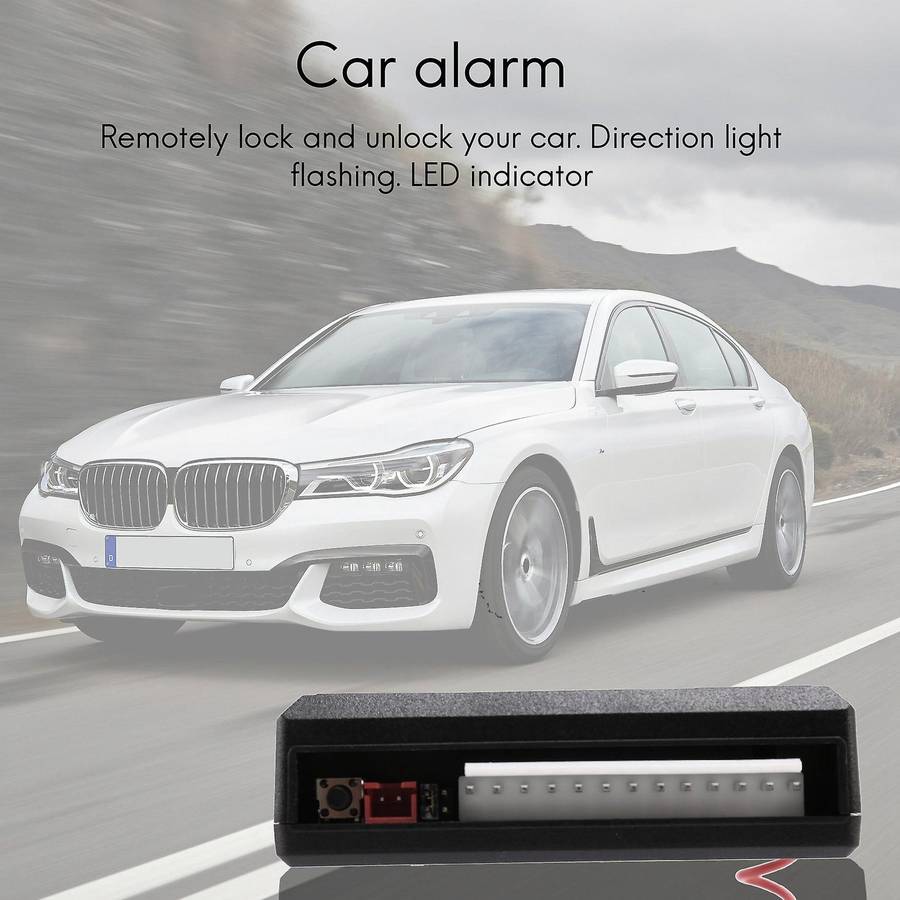Universal Car Alarm Systems Auto Remote Central Kit Door Lock Keyless Entry System Central Locking w
