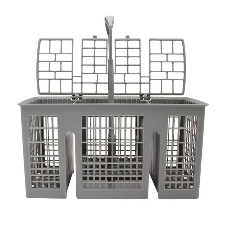 Universal Dishwasher Cutlery Basket Replacement, with Removable Handle, Dishwasher Utensil Holder fo