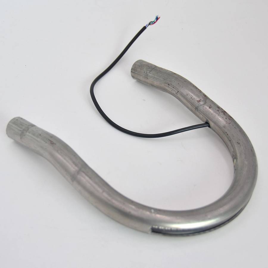 Universal Motorcycle Seat Frame Hoop Loop with LED Tail Lights Turn Signal Lights for