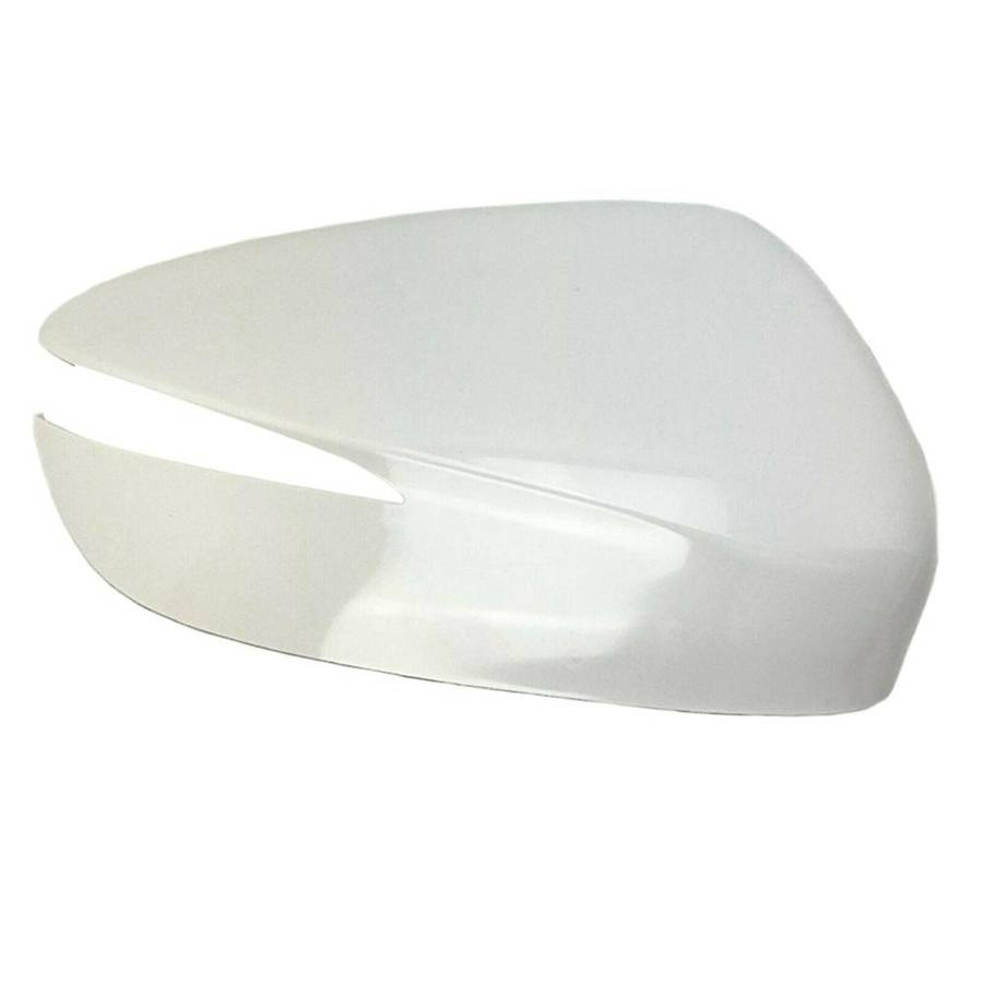 Unpainted Car Door Mirror Side Rear View Mirror Cover Shell Mirror Cap for -3 -5 2015-2019