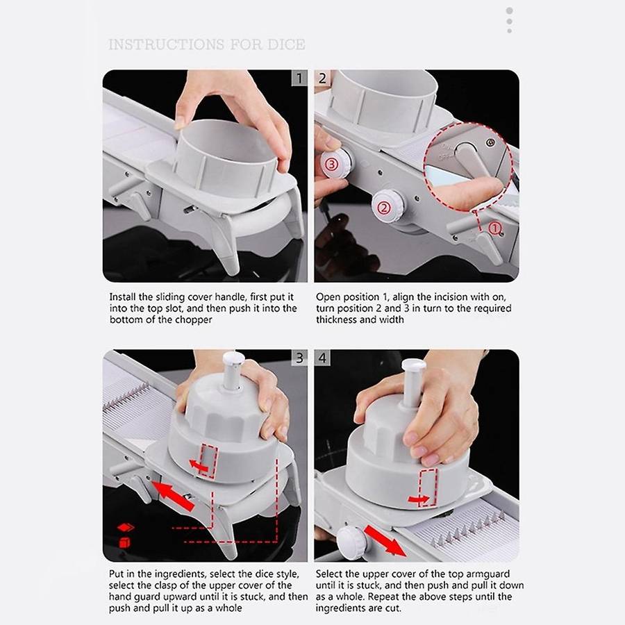 Vegetable Slicer and Vegetable Grater,Potato Slicer Food Slicer Slicers Mandoline Cutter Grater for