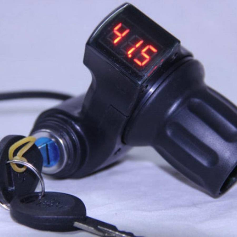 Vehicle Throttle Turner Electric Bicycle Power Acceleration Throttle Speed Turner Electric Motor Dis