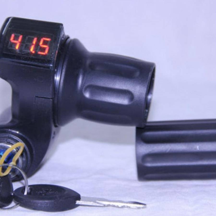 Vehicle Throttle Turner Electric Bicycle Power Acceleration Throttle Speed Turner Electric Motor Dis