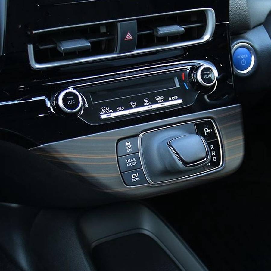 Auto Wood Grain Central Gear Shift Panel for Toyota Aqua 2021 Rhd