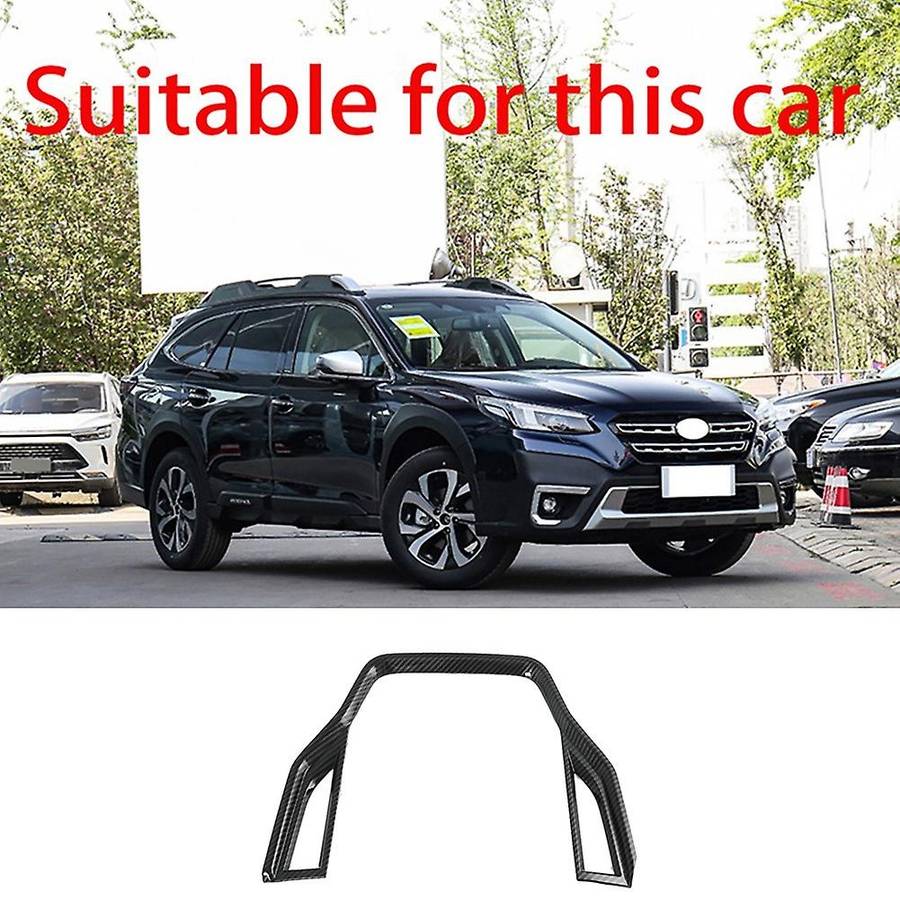 Carbon Fiber Navigation Panel Cover for Subaru Outback Bt 2021 2022