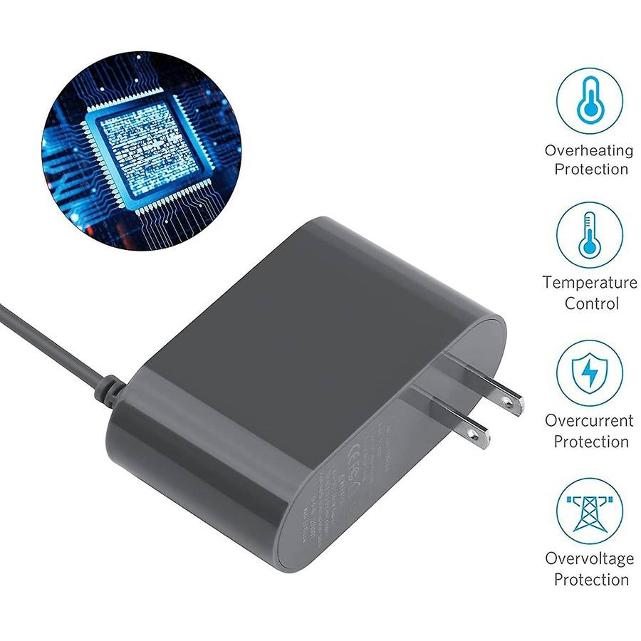 For Dyson V6 V7 Charger Compatibility with 21.6v Battery Dc58 Us Plug
