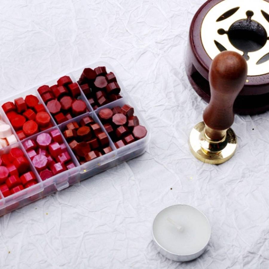 Sealing Candle Set, Wax Spoon Wax Seal Heating Wax Label Wax Sheet