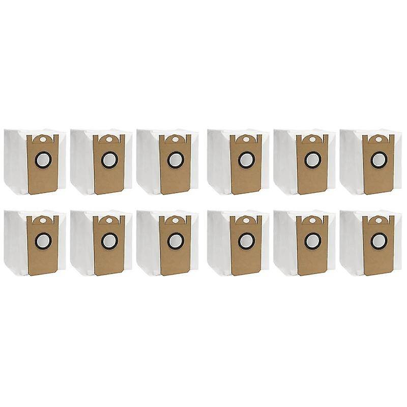 12 Pack Dust Bags for Amarey A90+ Self-emptying Robot Vacuum