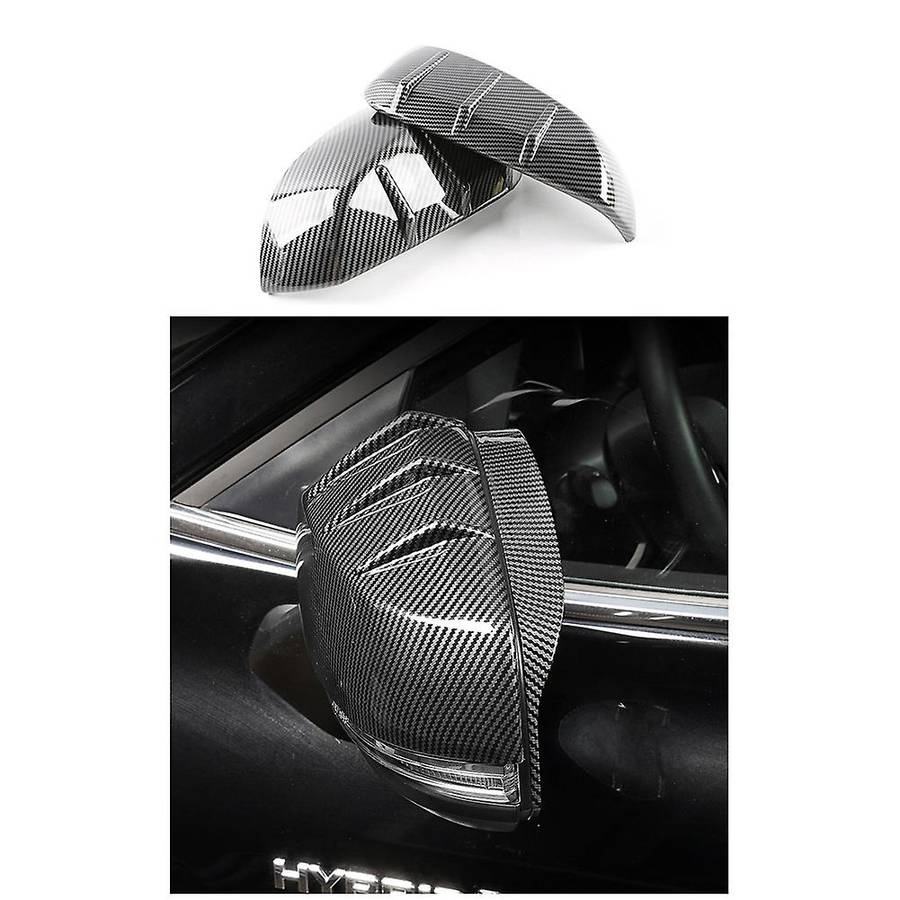 For Toyota Cover Cap Trim Decor Sticker Accessories,carbon Fiber