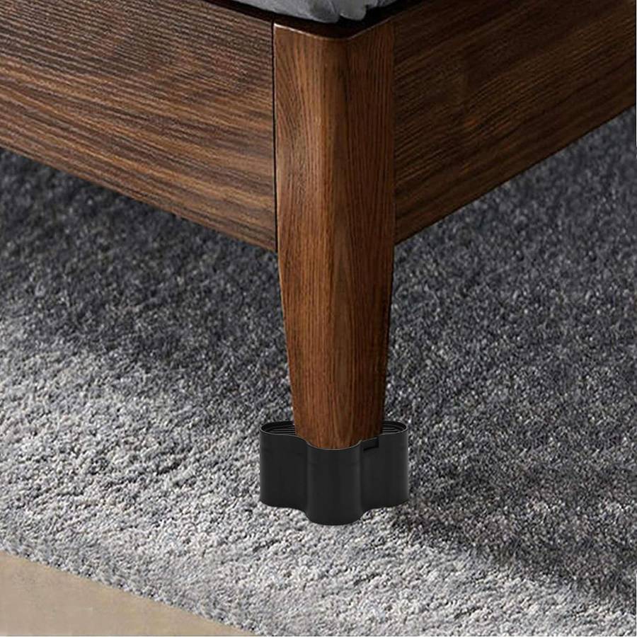 4 Pack Bed and Furniture Risers Elevator Up to 2 Inch Heavy Duty Bed