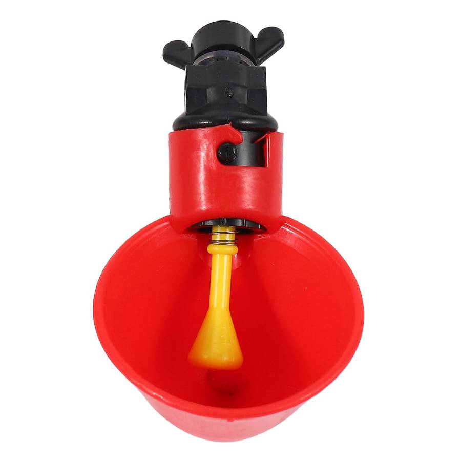 24pcs Feed Automatic Bird Coop Poultry Chicken Fowl Drinker Water