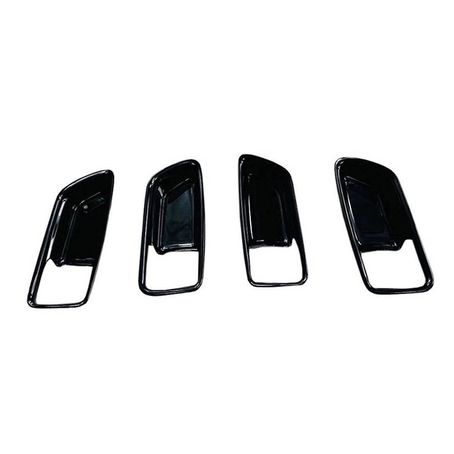 4pcs Glossy Black Door Handle Panel for Corolla Cross 2021 2022 Rhd