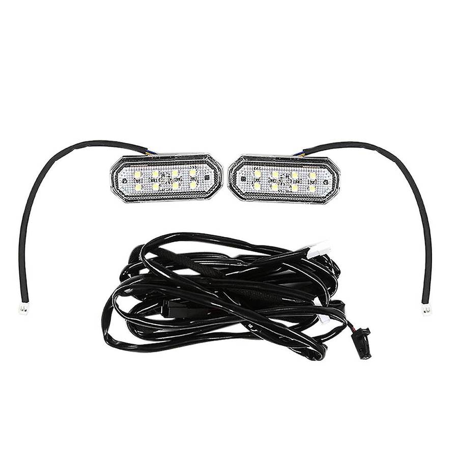 2pcs Car Led Foot Light Ambient Light Decorative Light
