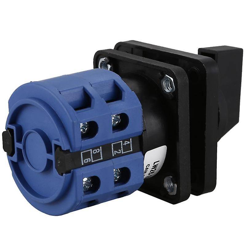 3x Ac660v 25a 3-position Momentary Changeover Switch Blue+black