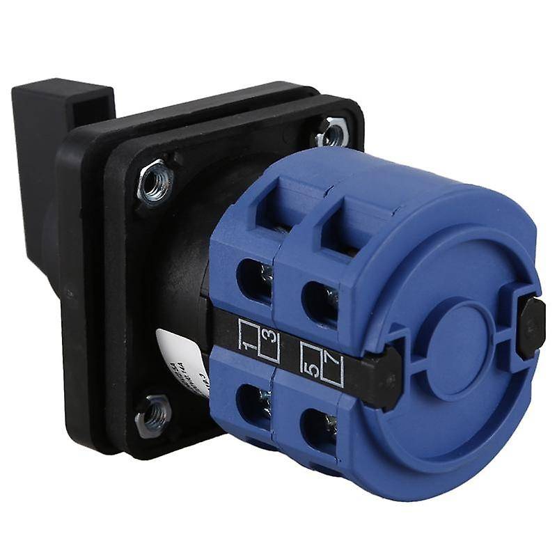 3x Ac660v 25a 3-position Momentary Changeover Switch Blue+black