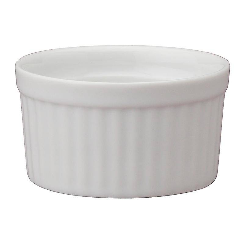 Hic 98002-6 Kitchen Small Cans, Fine White Porcelain,2-ounce Capacity