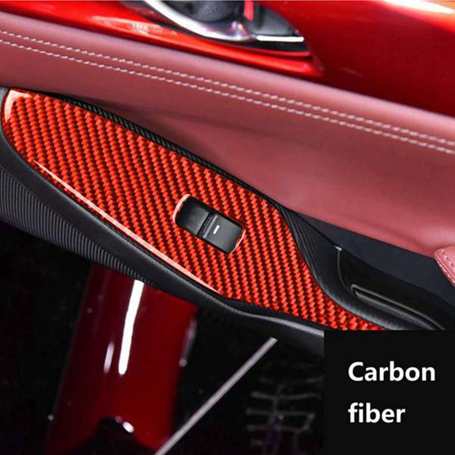 Window Lift Button Panel Decorative Sticker (left-hand Drive High)