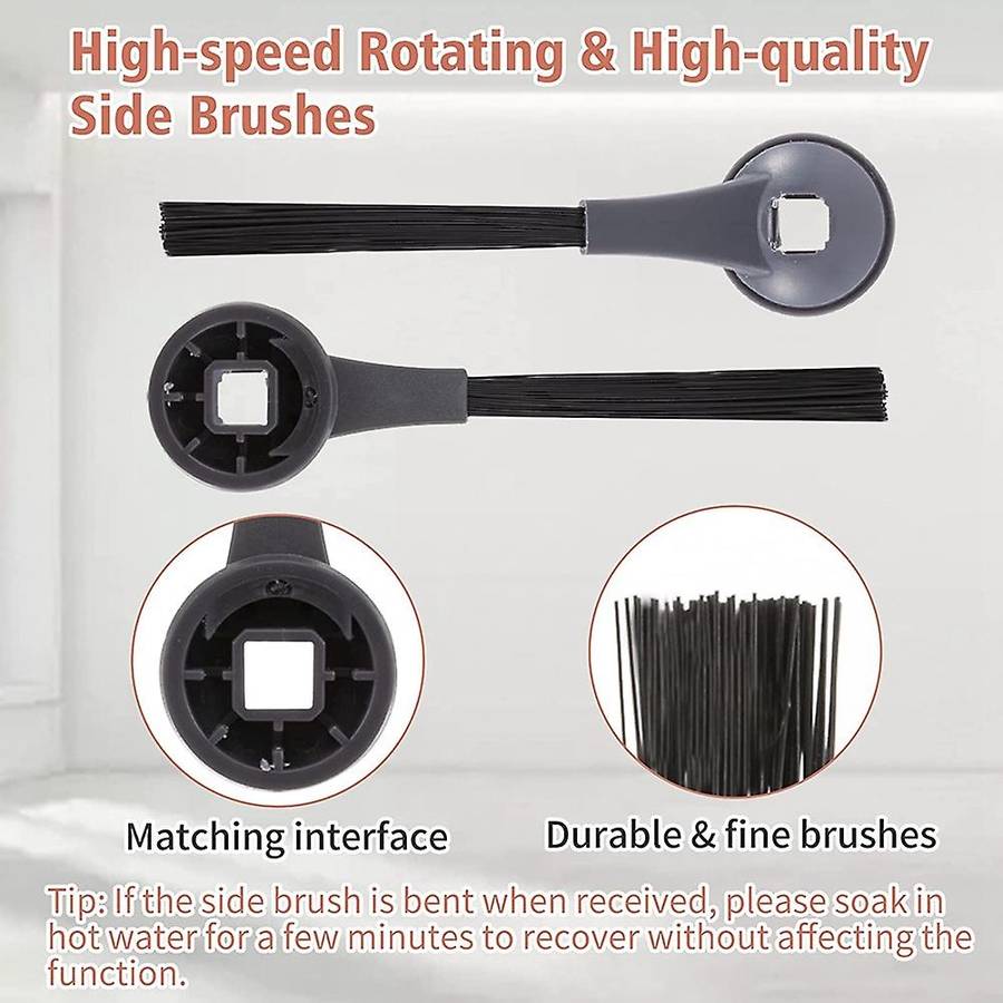 Roller Brush Side Brushes Filters for Shark Iq R101ae Rv1001ae Robot