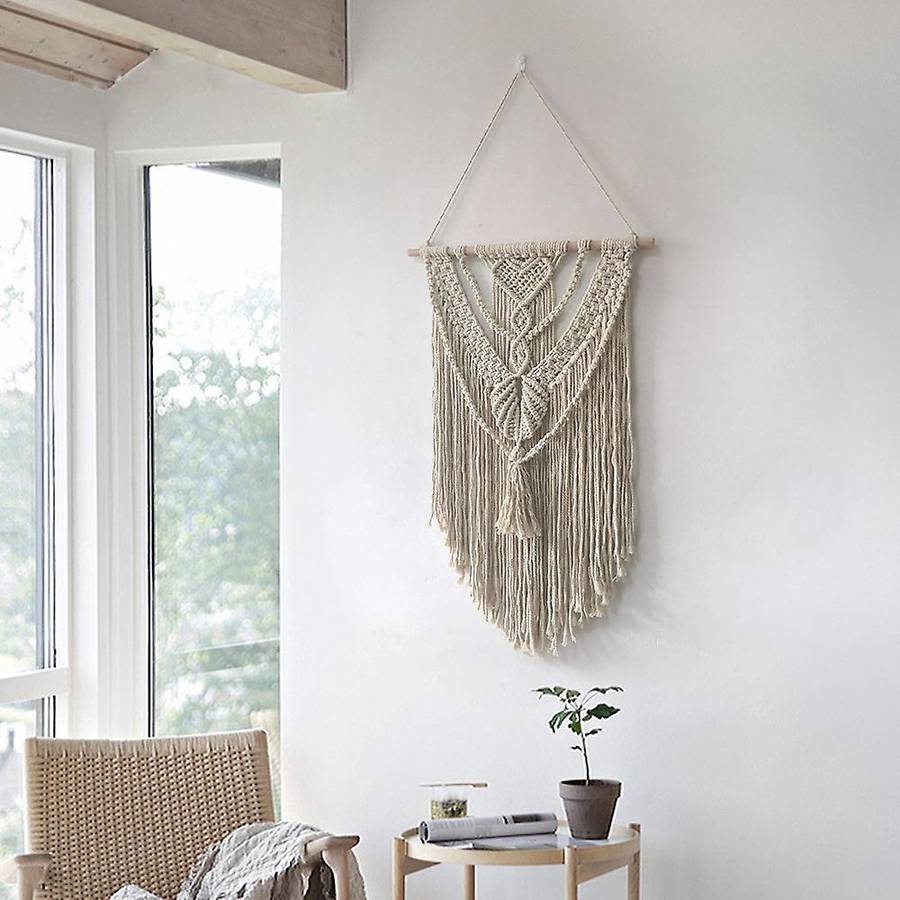 Macrame Wall Hanging Boho Home Decor for Apartment Gallery Gift Ideas