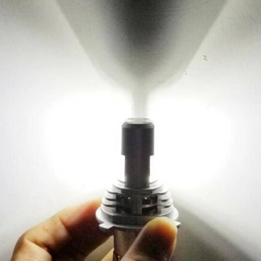 H4 Hb2 9003 Car Led Integrated Headlight Bulb M3 Zes Chips 6000k
