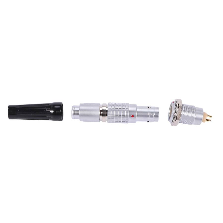2x 2pin Push Pull Circular Aviation Connector Compatible